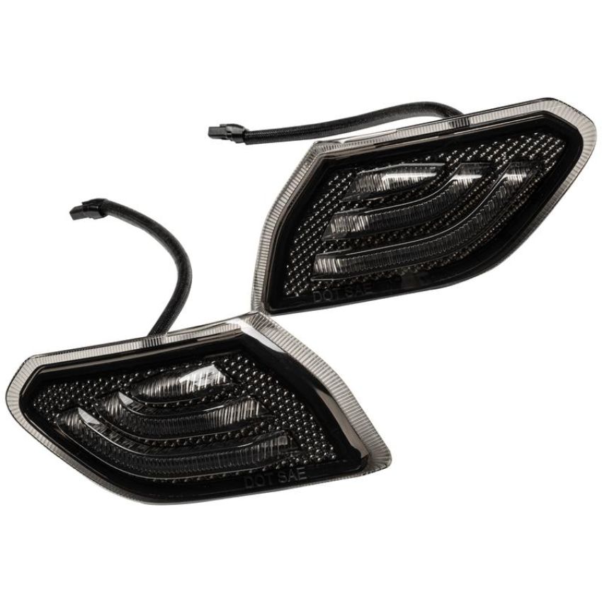 Oracle Lighting 5853-504 ORACLE Lighting Jeep Wrangler JL/Gladiator JT Smoked Lens LED Front Sidemarkers