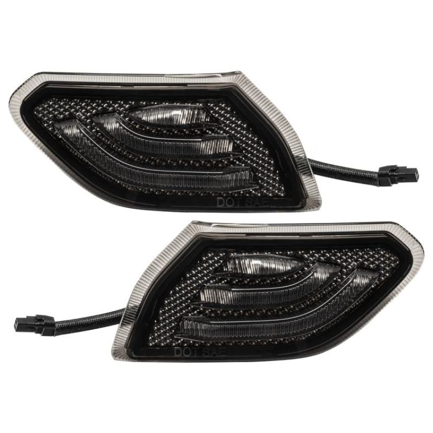 Oracle Lighting 5853-504 ORACLE Lighting Jeep Wrangler JL/Gladiator JT Smoked Lens LED Front Sidemarkers