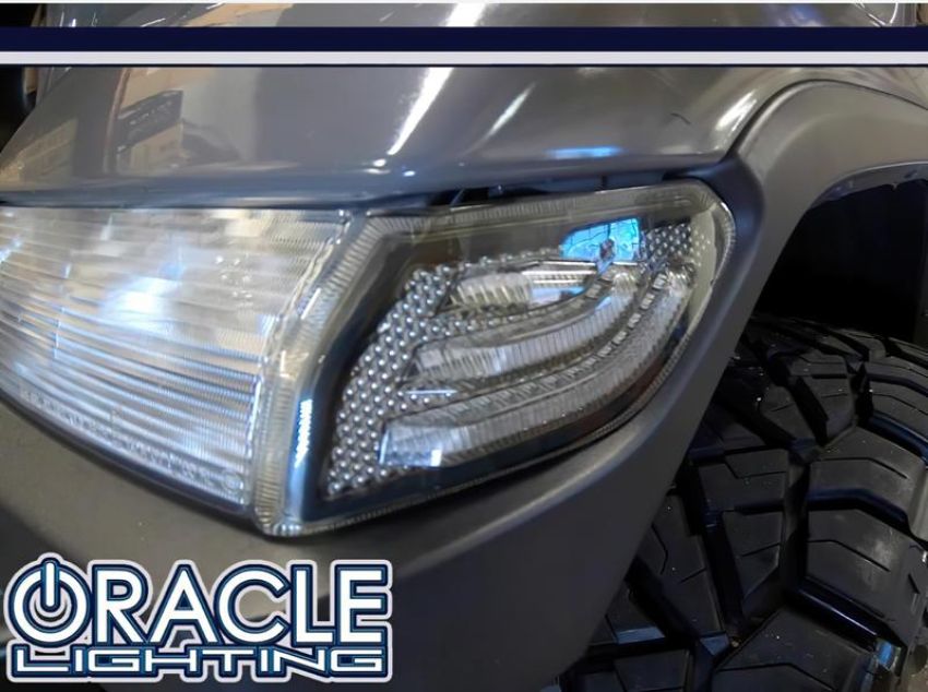 Oracle Lighting 5853-504 ORACLE Lighting Jeep Wrangler JL/Gladiator JT Smoked Lens LED Front Sidemarkers