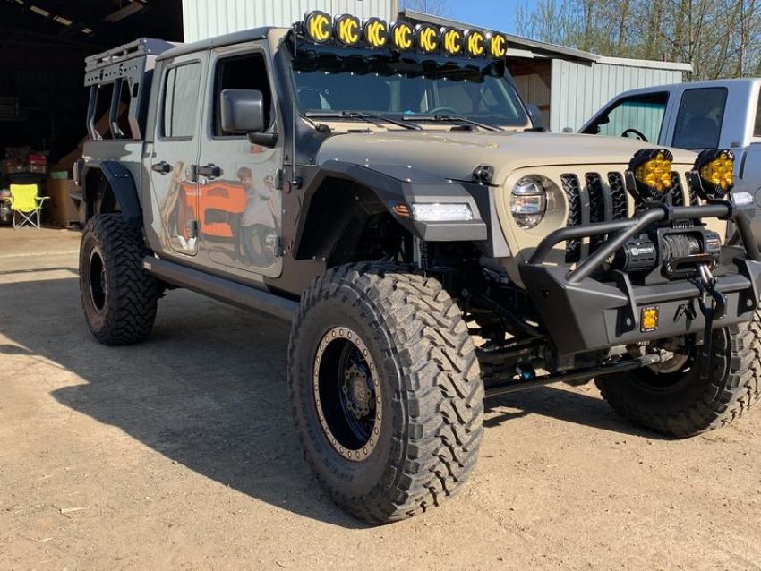 Oracle Lighting 5853-504 ORACLE Lighting Jeep Wrangler JL/Gladiator JT Smoked Lens LED Front Sidemarkers