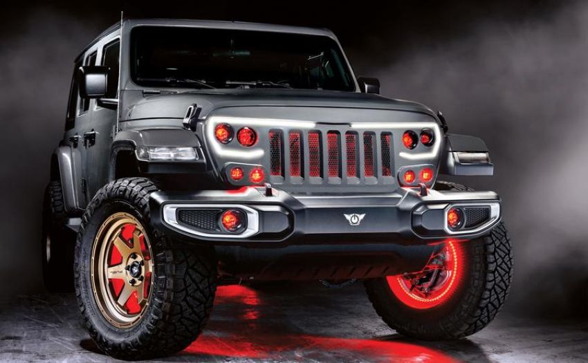 Oracle Lighting 5856-334 VECTOR Grill Demon Eye ColorSHIFT Projector Conversion Kit