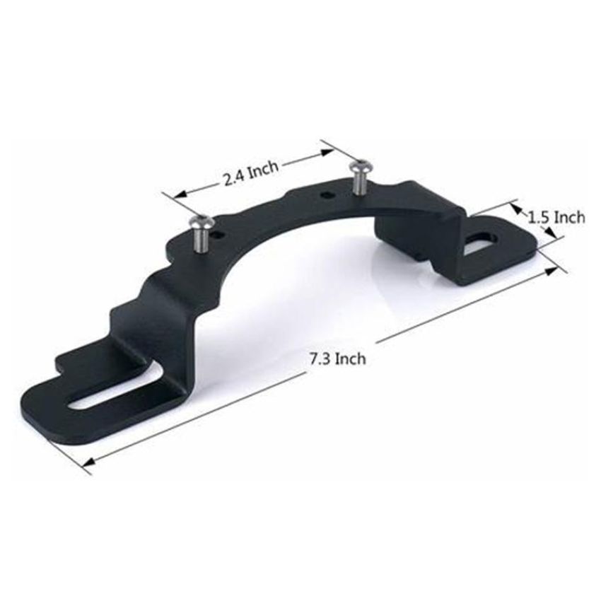 Oracle Lighting 5857-504 ORACLE Lighting LED Fog Light Adapter Brackets for Steel Bumper Wrangler