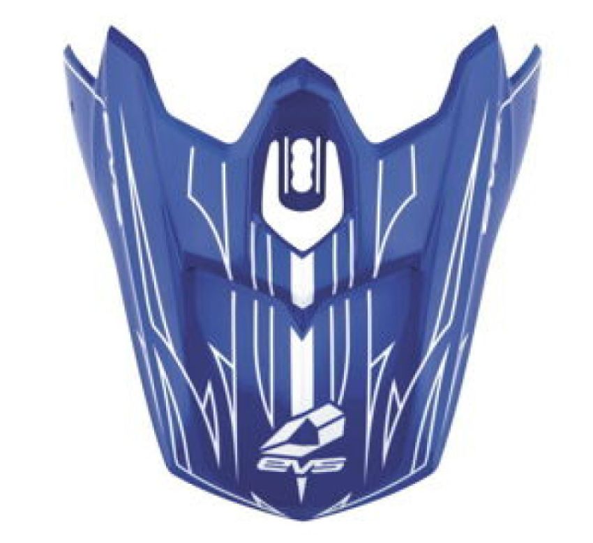 EVS H16T3P-VSBUW T3 Pinner Visor - Blue/White