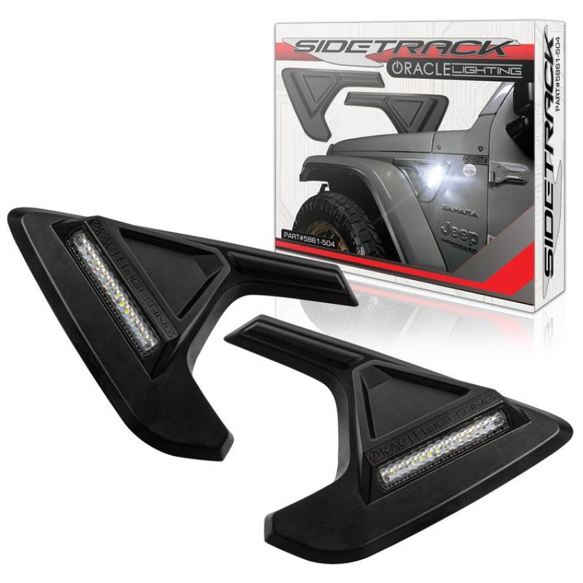 Oracle Lighting 5861-504 Sidetrack LED Lighting System For Jeep Wrangler JL / Gladiator JT