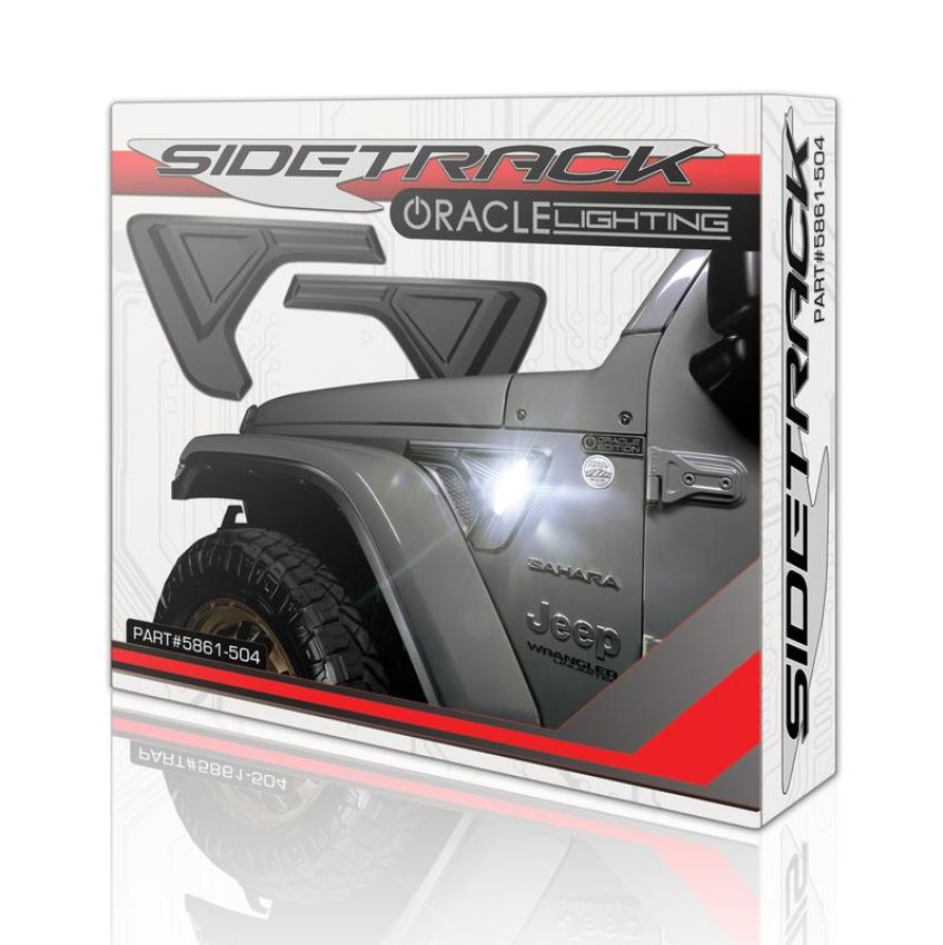 Oracle Lighting 5861-504 Sidetrack LED Lighting System For Jeep Wrangler JL / Gladiator JT