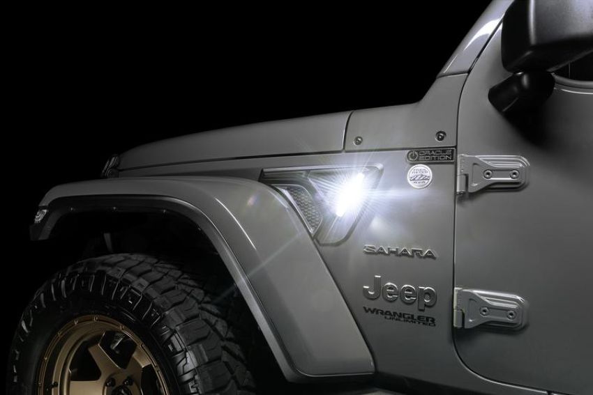 Oracle Lighting 5861-504 Sidetrack LED Lighting System For Jeep Wrangler JL / Gladiator JT