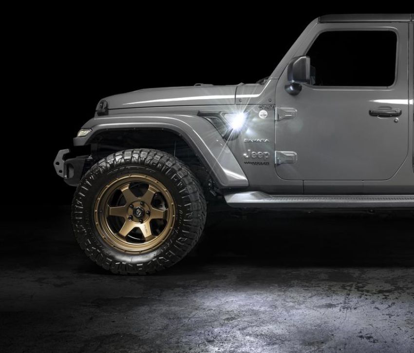 Oracle Lighting 5861-504 Sidetrack LED Lighting System For Jeep Wrangler JL / Gladiator JT