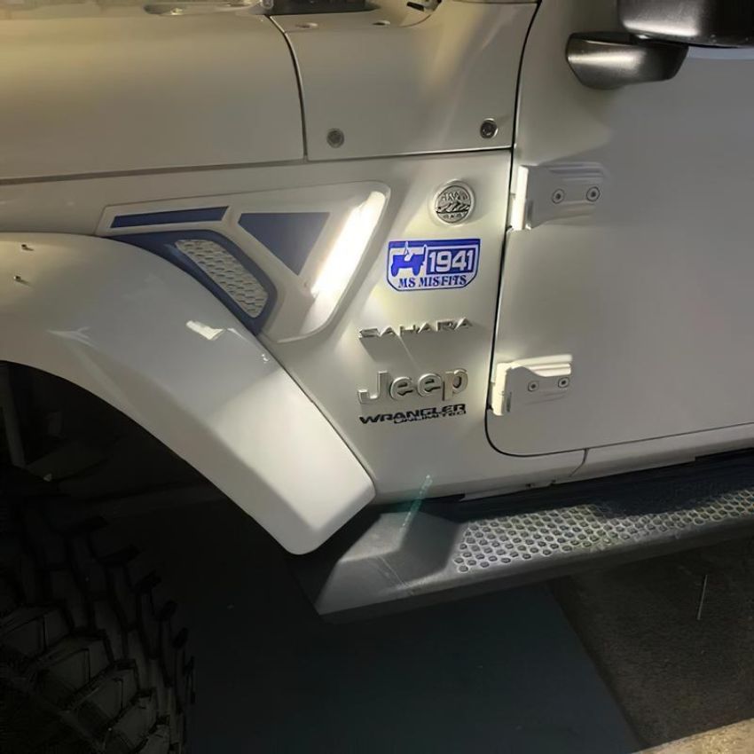 Oracle Lighting 5861-504 Sidetrack LED Lighting System For Jeep Wrangler JL / Gladiator JT