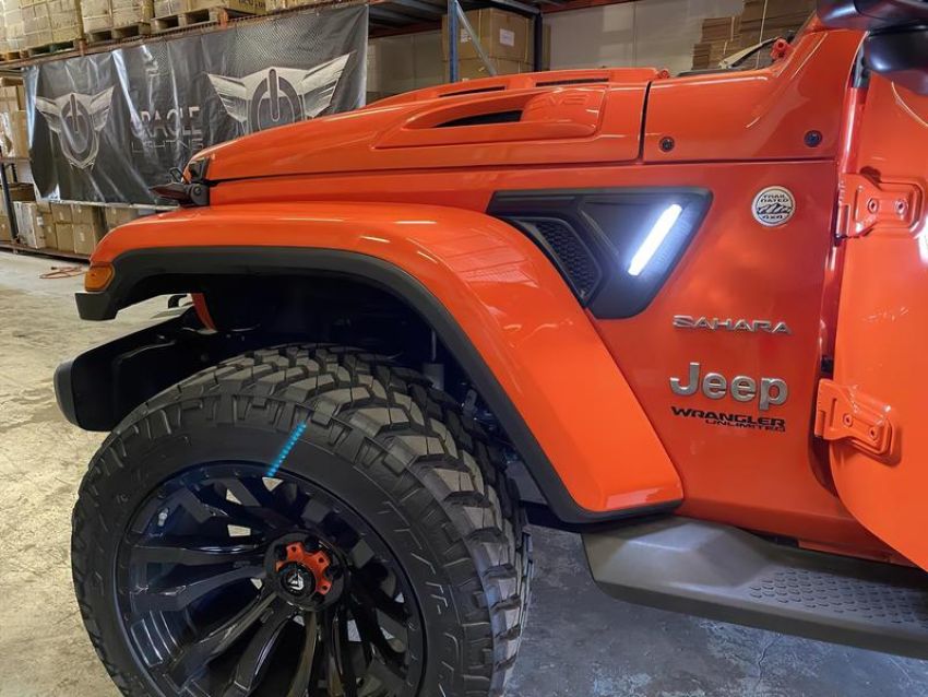 Oracle Lighting 5861-504 Sidetrack LED Lighting System For Jeep Wrangler JL / Gladiator JT