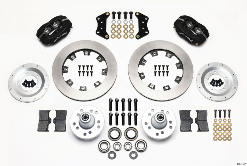 Wilwood 140-11547 Forged Dynalite Front Kit 12.19in Magnum Force Drop Spndle
