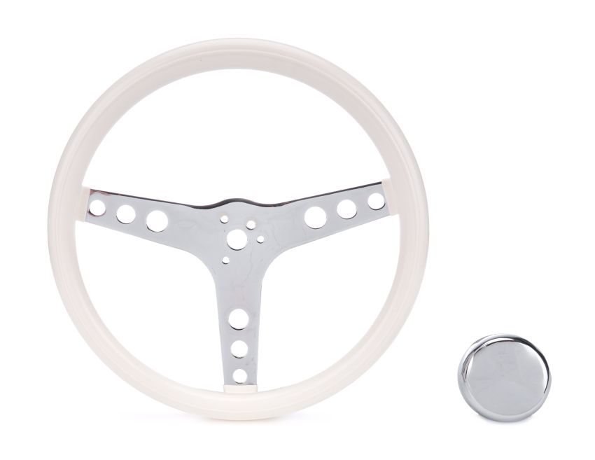 GRANT GRT831W Classic Wheel White Grip