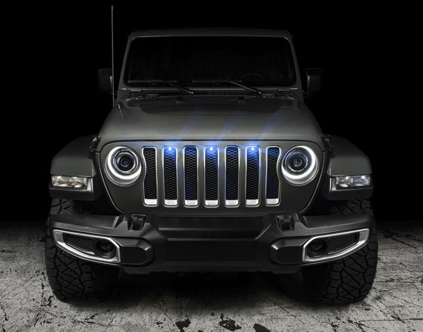 Oracle Lighting 5870-002 Pre-Runner Style Blue LED Grill Kit