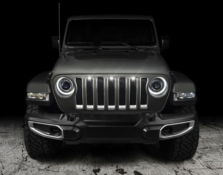 Oracle Lighting 5871-001 ORACLE Lighting Pre-Runner Style LED Grill Kit for Jeep Gladiator JT