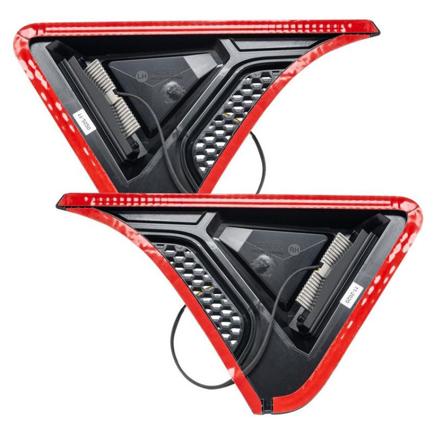 Oracle Lighting 5873-504 ORACLE Lighting Sidetrack(TM) LED Lighting System For Jeep Wrangler JK