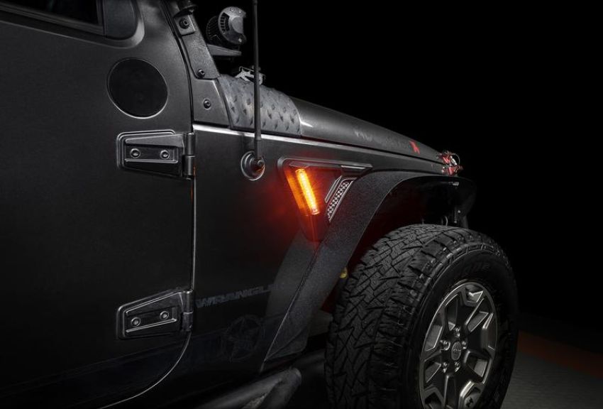 Oracle Lighting 5873-504 ORACLE Lighting Sidetrack(TM) LED Lighting System For Jeep Wrangler JK