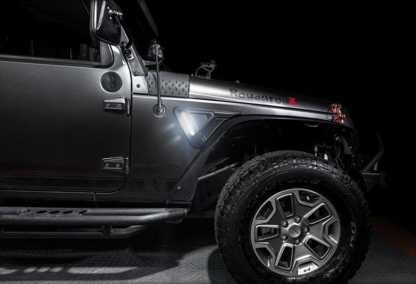 Oracle Lighting 5873-504 ORACLE Lighting Sidetrack(TM) LED Lighting System For Jeep Wrangler JK