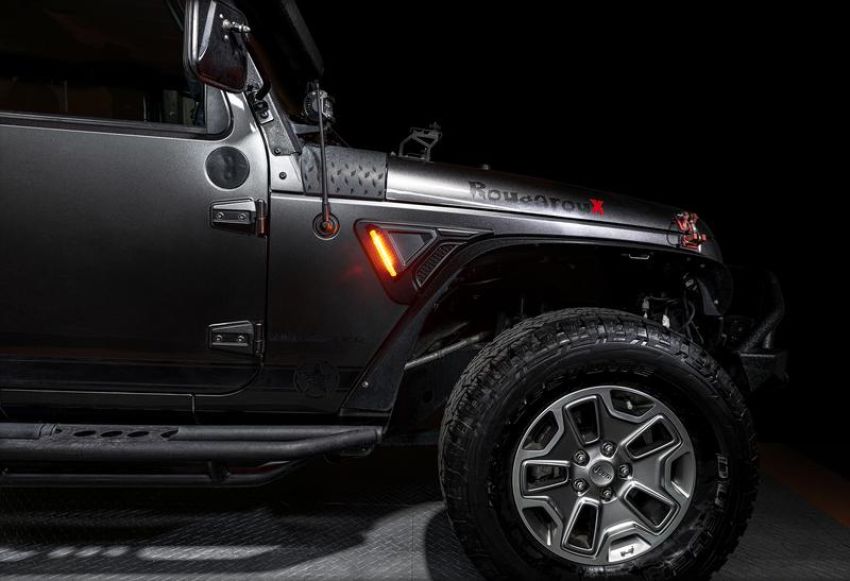 Oracle Lighting 5873-504 ORACLE Lighting Sidetrack(TM) LED Lighting System For Jeep Wrangler JK