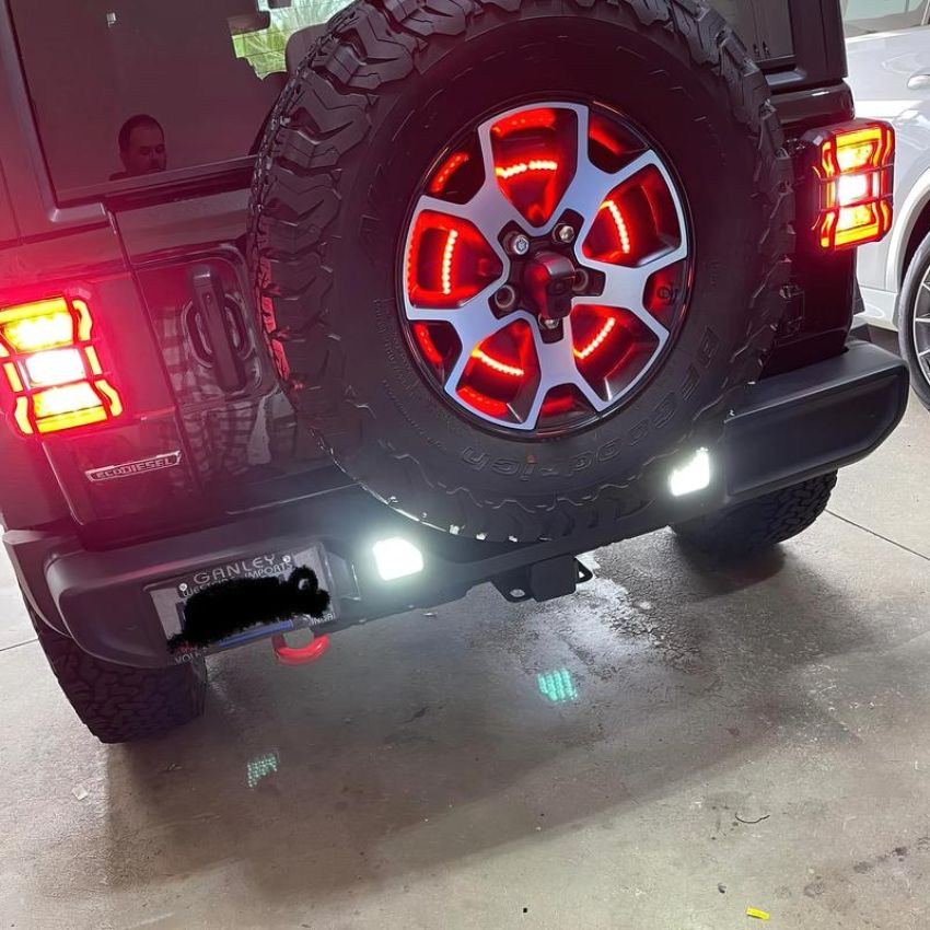 Oracle Lighting 5874-504 Rear Bumper LED Reverse Lights for Jeep Wrangler JL