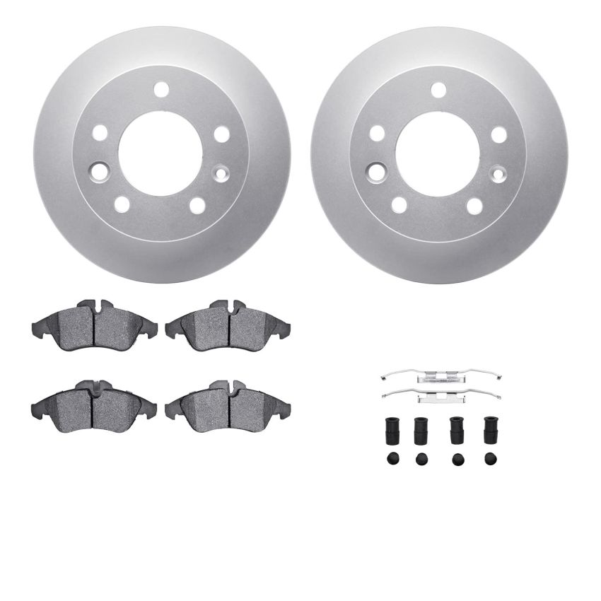 Dynamic Friction 4512-40098 Rotor Kit
