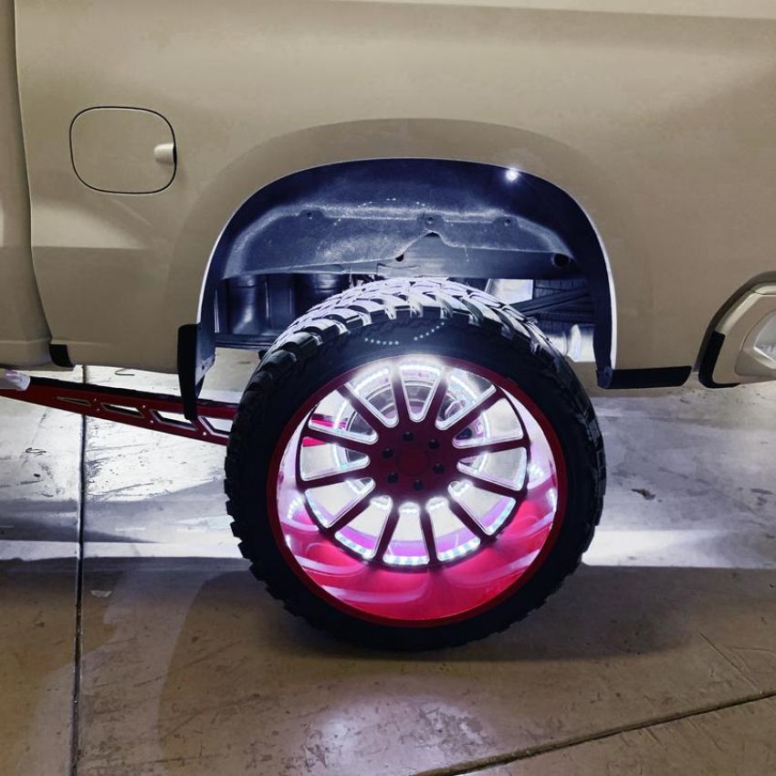 Oracle Lighting 5875-001 ORACLE Lighting Underbody Wheel Well Rock Light Kit - White (4PCS)