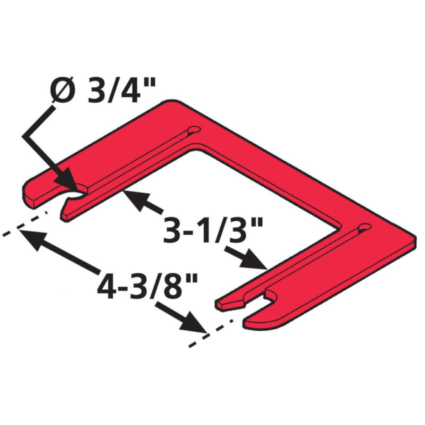 SPECIALTY PRODUCTS COMPANY 35030 TNDM SHIM-VLVO/WHT 1/32