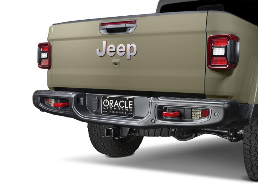 Oracle Lighting 5878-504 ORACLE Lighting Rear Bumper LED Reverse Lights for Jeep Gladiator JT