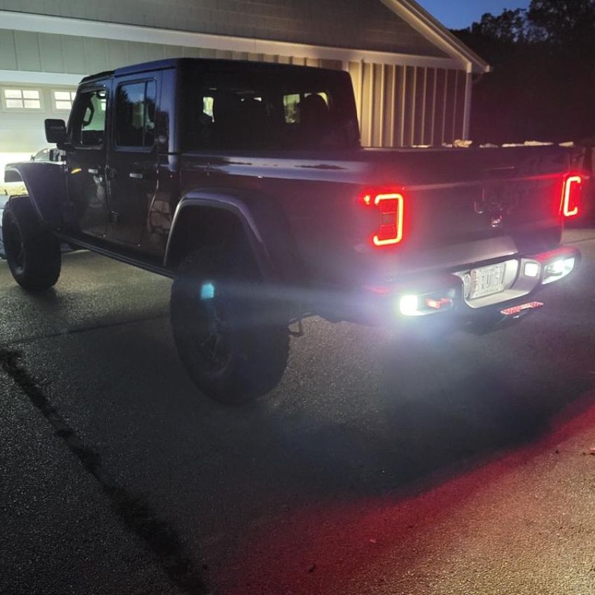 Oracle Lighting 5878-504 ORACLE Lighting Rear Bumper LED Reverse Lights for Jeep Gladiator JT