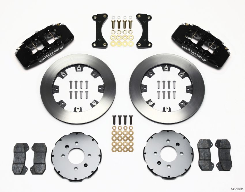 Wilwood 140-10735 Dynapro 6 Front Hat Kit 12.19in 94-01 Honda/Acura w/262mm Disc
