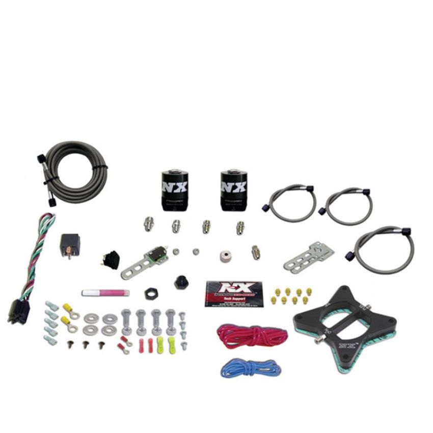 Nitrous Express 20946-00 4.6L 2 VALVE PLATE SYSTEM (50-150HP) 200-300HP JETTING AVAILABLE LESS BOTTLE