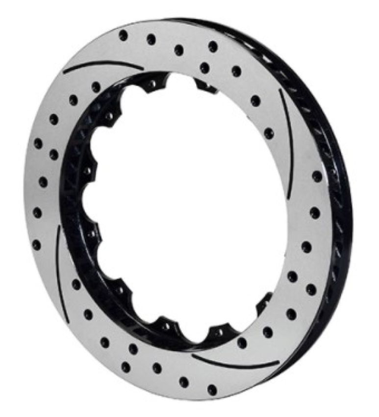 Wilwood 160-13358-BK Rotor-SRP48 SPC-37-RH-BLK-Drill 12.88 x 1.00 - 12 on 8.75in