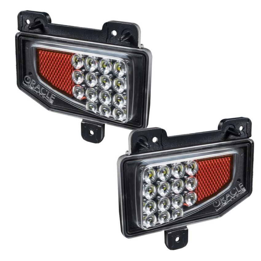 Oracle Lighting 5881-504 Rear Bumper LED Reverse Lights for Jeep Gladiator JT w/Plug & Play Harness