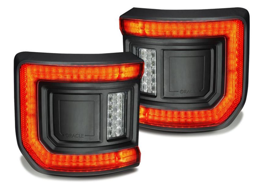 Oracle Lighting 5882-504 ORACLE Lighting Flush Mount LED Tail Lights for Jeep Gladiator JT