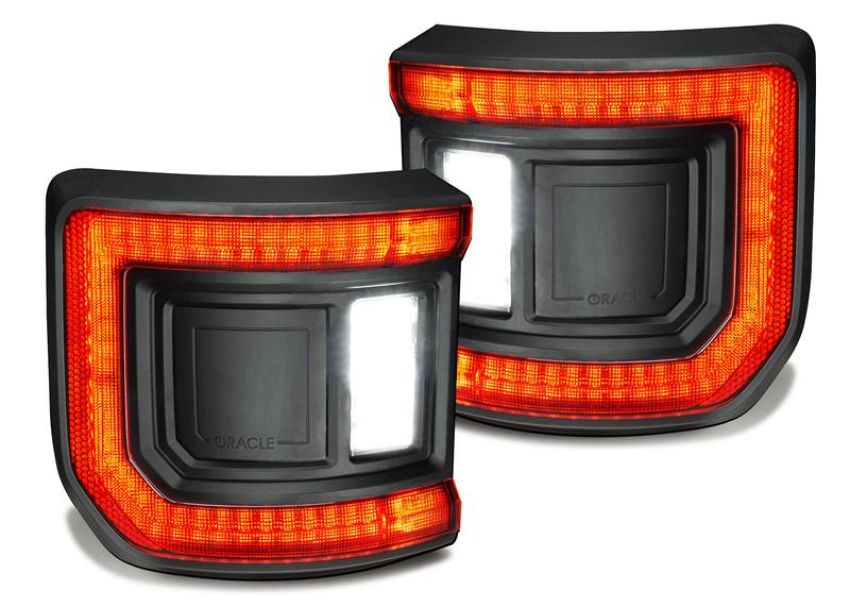 Oracle Lighting 5882-504 ORACLE Lighting Flush Mount LED Tail Lights for Jeep Gladiator JT