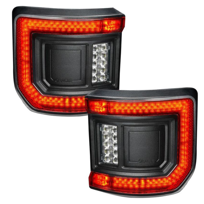 Oracle Lighting 5882-504 ORACLE Lighting Flush Mount LED Tail Lights for Jeep Gladiator JT