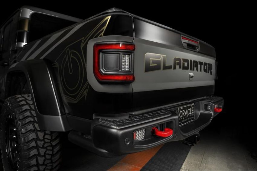 Oracle Lighting 5882-504 ORACLE Lighting Flush Mount LED Tail Lights for Jeep Gladiator JT