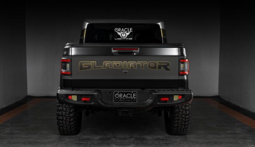 Oracle Lighting 5882-504 ORACLE Lighting Flush Mount LED Tail Lights for Jeep Gladiator JT