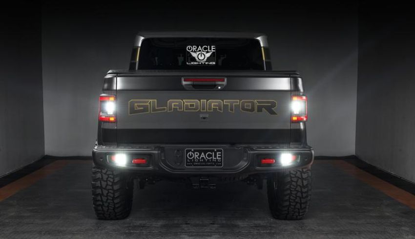 Oracle Lighting 5882-504 ORACLE Lighting Flush Mount LED Tail Lights for Jeep Gladiator JT