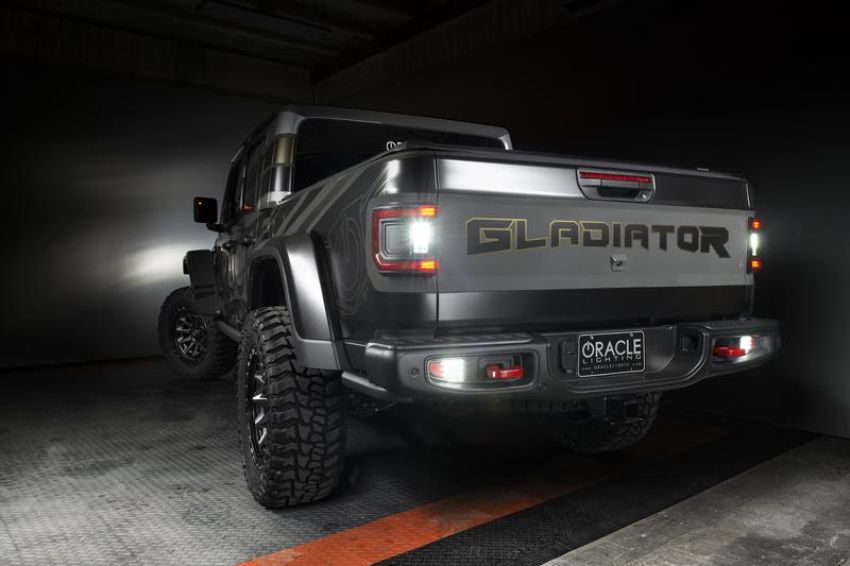 Oracle Lighting 5882-504 ORACLE Lighting Flush Mount LED Tail Lights for Jeep Gladiator JT