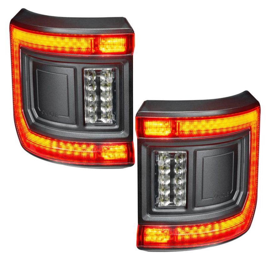 Oracle Lighting 5882-504 ORACLE Lighting Flush Mount LED Tail Lights for Jeep Gladiator JT
