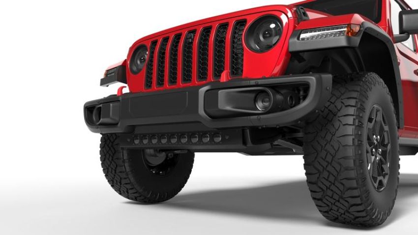 Oracle Lighting 5883-001 Skid Plate w/ Integrated LED Emitters -Jeep Wrangler JL/Gladiator JT-Clear Lens