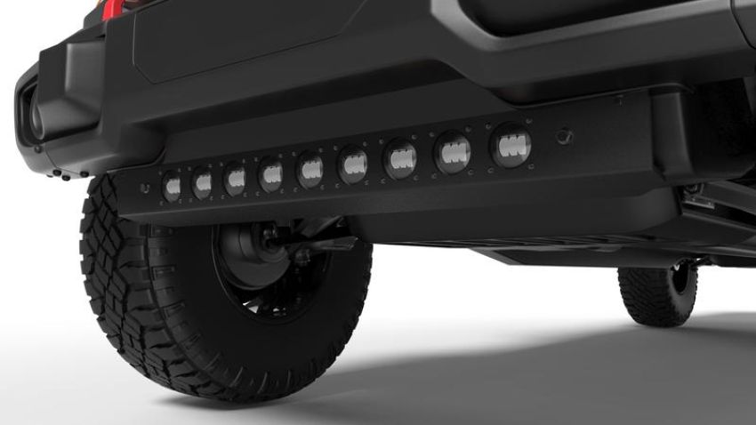 Oracle Lighting 5883-001 Skid Plate w/ Integrated LED Emitters -Jeep Wrangler JL/Gladiator JT-Clear Lens