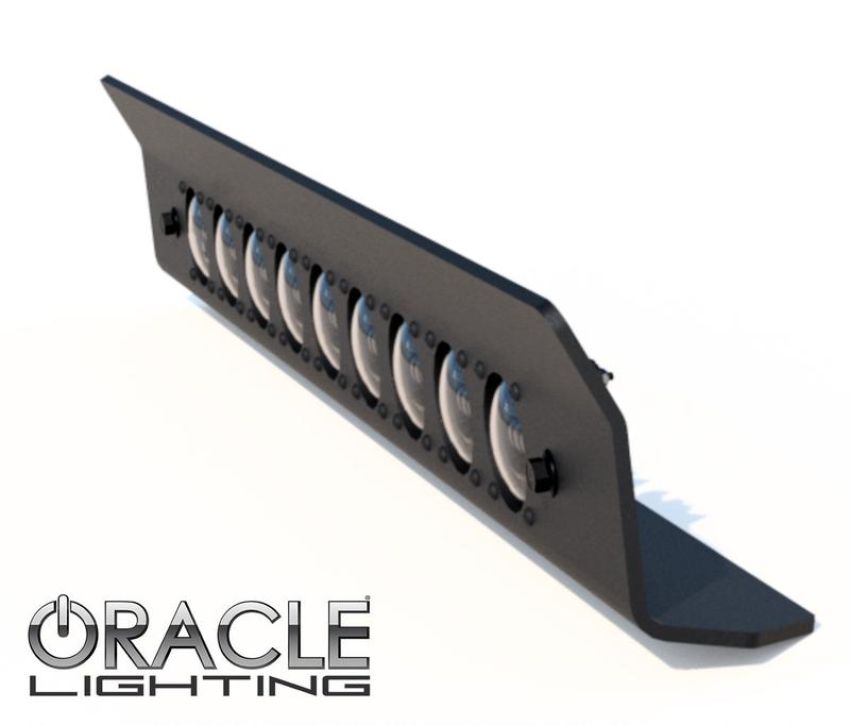 Oracle Lighting 5883-001 Skid Plate w/ Integrated LED Emitters -Jeep Wrangler JL/Gladiator JT-Clear Lens
