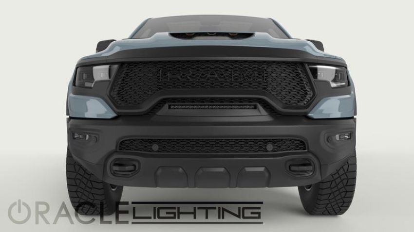 Oracle Lighting 5885-001 ORACLE Lighting 2019-2024 RAM Rebel/TRX Front Bumper Flush LED Light Bar System