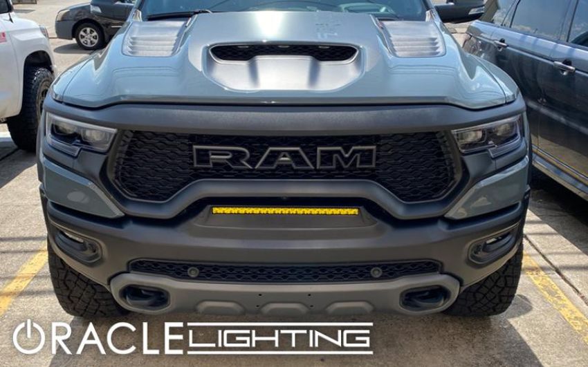 Oracle Lighting 5885-006 2019-2022 RAM Rebel/TRX Front Bumper Flush LED Light Bar System