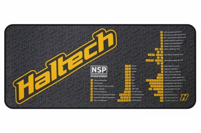 Haltech HT-309037 NSP Shortcuts Fat Mat / Desk Mat