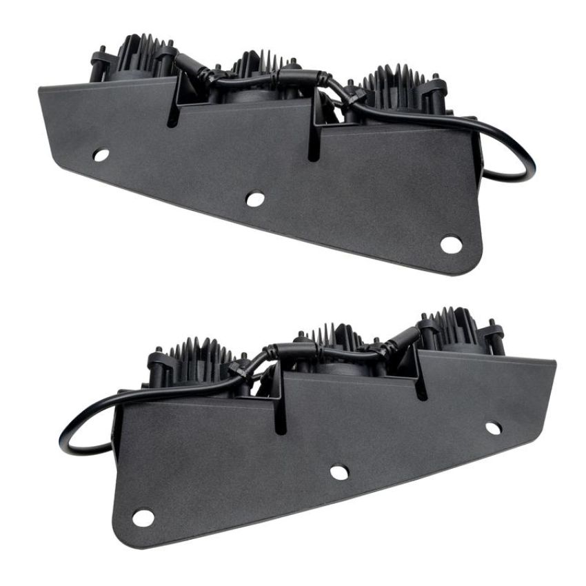 Oracle Lighting 5890-001 ORACLE Lighting 2021-2024 Ford Bronco Triple LED Fog Light Kit for Steel Bumper