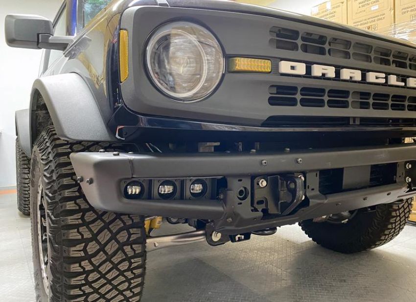 Oracle Lighting 5890-001 ORACLE Lighting 2021-2024 Ford Bronco Triple LED Fog Light Kit for Steel Bumper