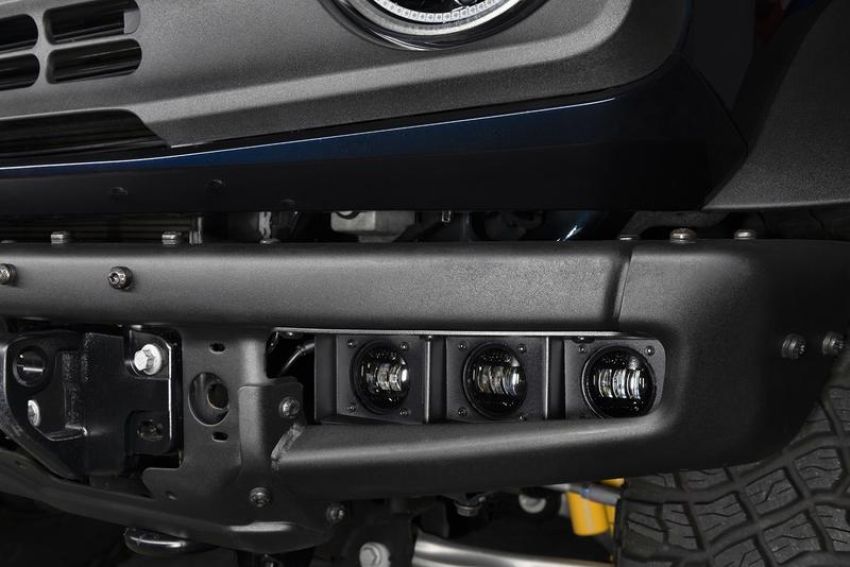 Oracle Lighting 5890-001 ORACLE Lighting 2021-2024 Ford Bronco Triple LED Fog Light Kit for Steel Bumper