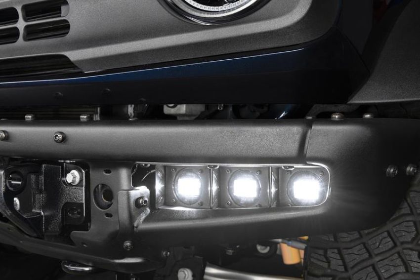 Oracle Lighting 5890-001 ORACLE Lighting 2021-2024 Ford Bronco Triple LED Fog Light Kit for Steel Bumper