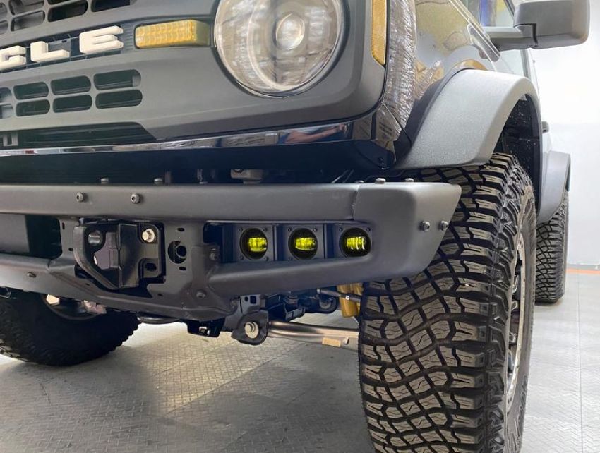 Oracle Lighting 5890-006 ORACLE Lighting 2021-2024 Ford Bronco Triple LED Fog Light Kit for Steel Bumper